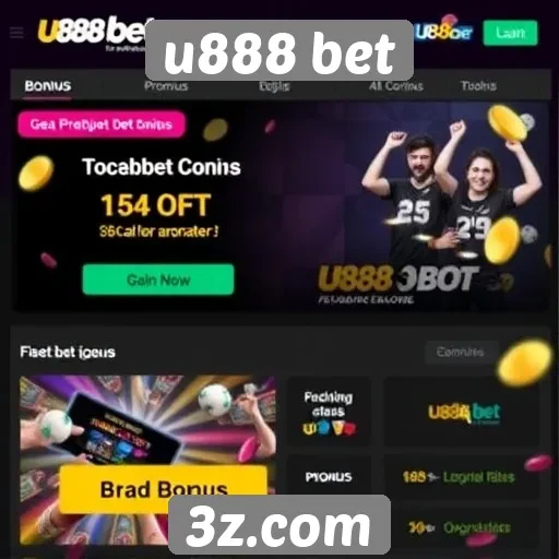 Promoções e bônus atrativos do u888 bet
