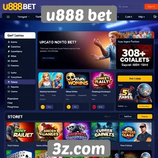 Interface do usuário do u888 bet é amigável